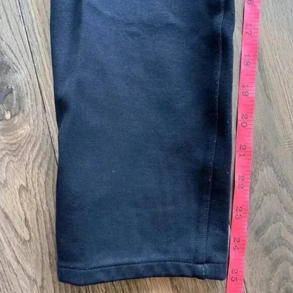 Spanx Ponte Crop High Rise Pull-On Pants Size M Black Stretch Work Travel - Picture 6 of 6